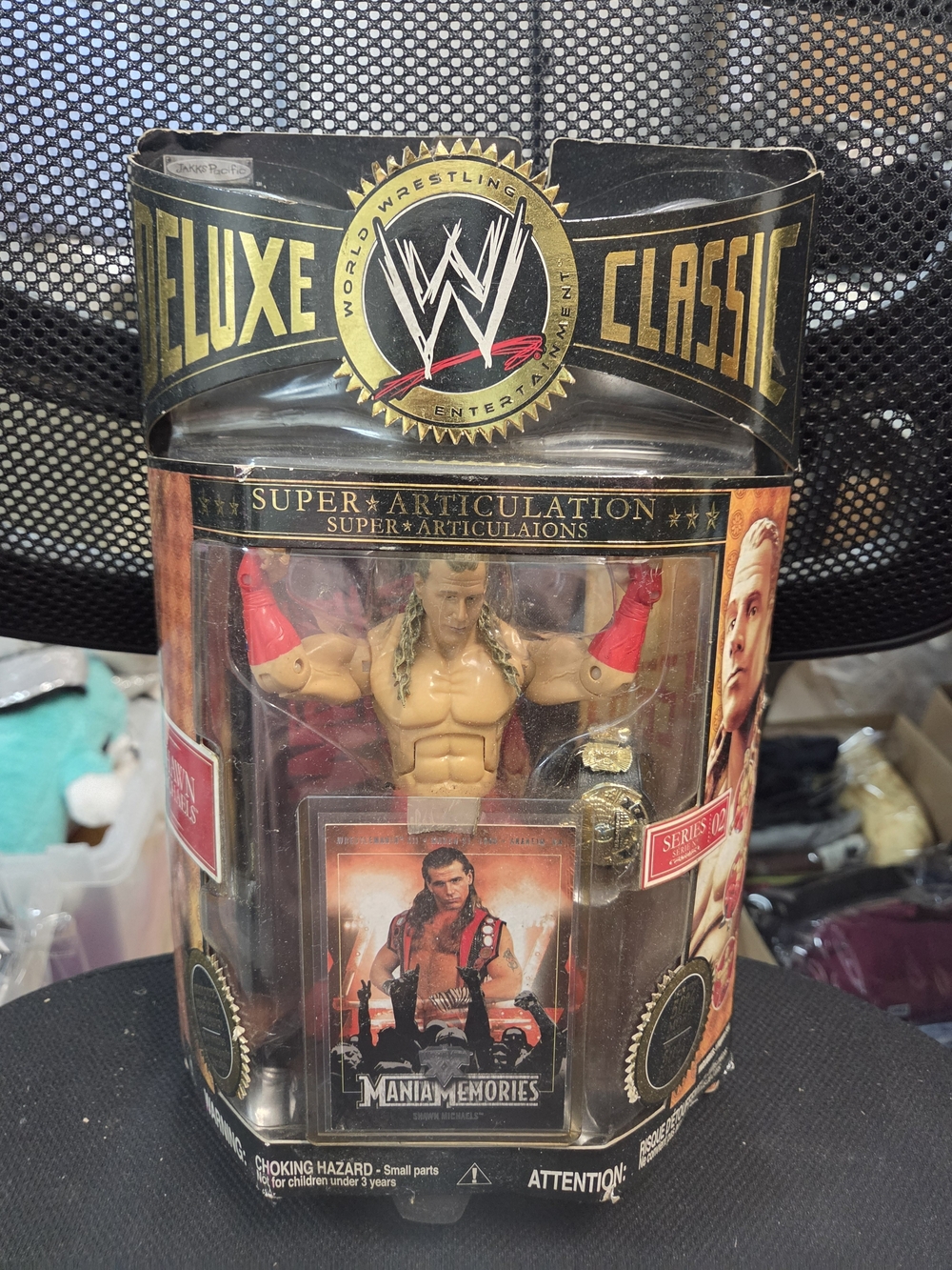 WWE Shawn Michaels Classic Super Articulation Action Figure Collectible